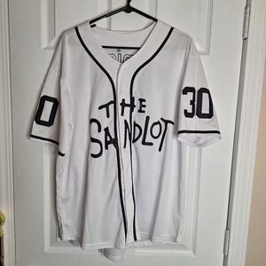 The Sandlot Benny Rodriguez #30 Unisex Stitched Movie Baseball Jersey Gray Black